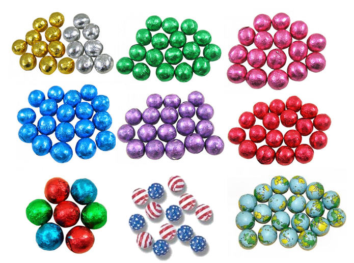 Chocolate Balls - Marbles - Click Image to Close